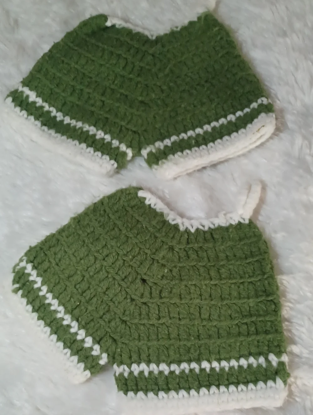 Vintage Crochet Shorts Oven Mitts(2)